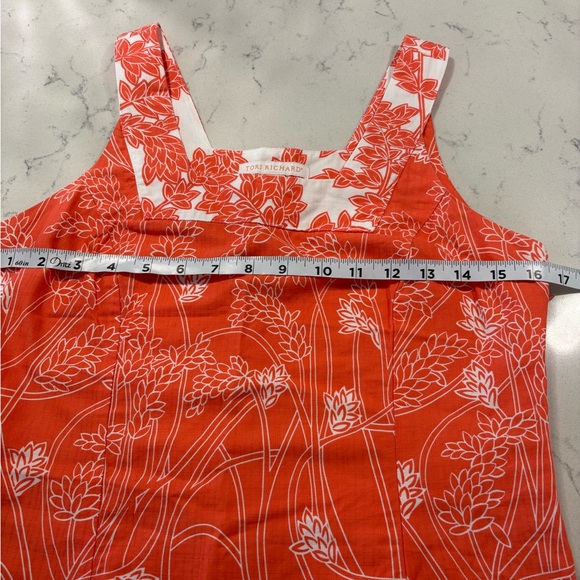 Tori Richard Women’s Floral Print Sleeveless Blouse Size 4 - Picture 5 of 6